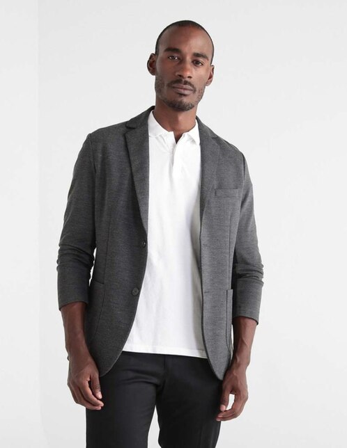 Saco sport Contempo corte slim fit con bolsillos en SB