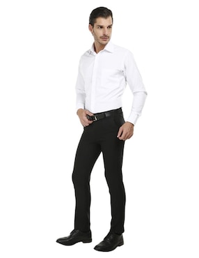 Camisa manga larga de algodón Parllieni para hombre