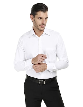 Camisa De Vestir Parllieni Cuello Italiano