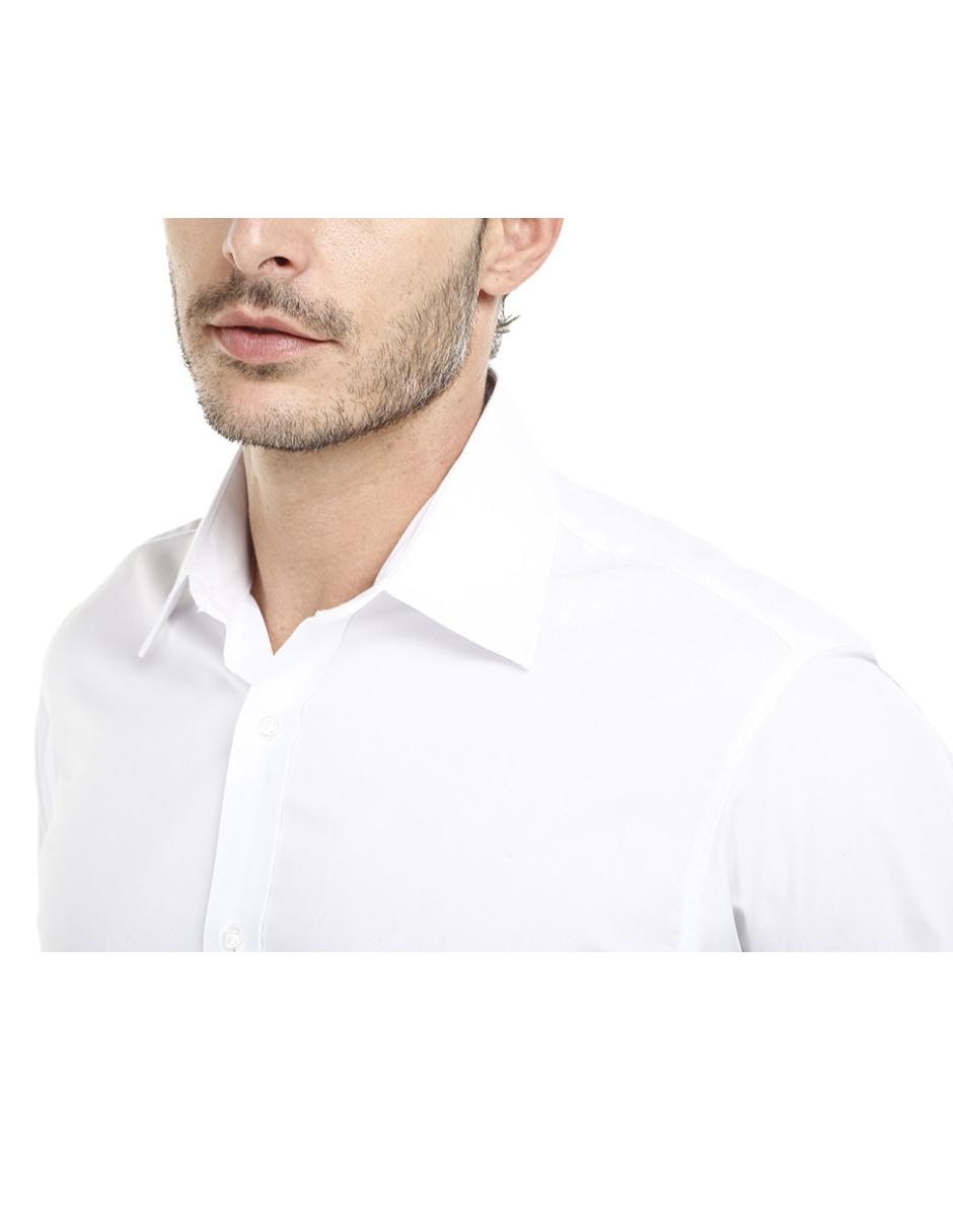 Camisa manga larga de algodón para hombre 4