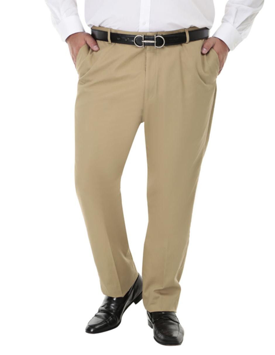 Pantalón formal Yale Plus corte regular fit algodón en SB