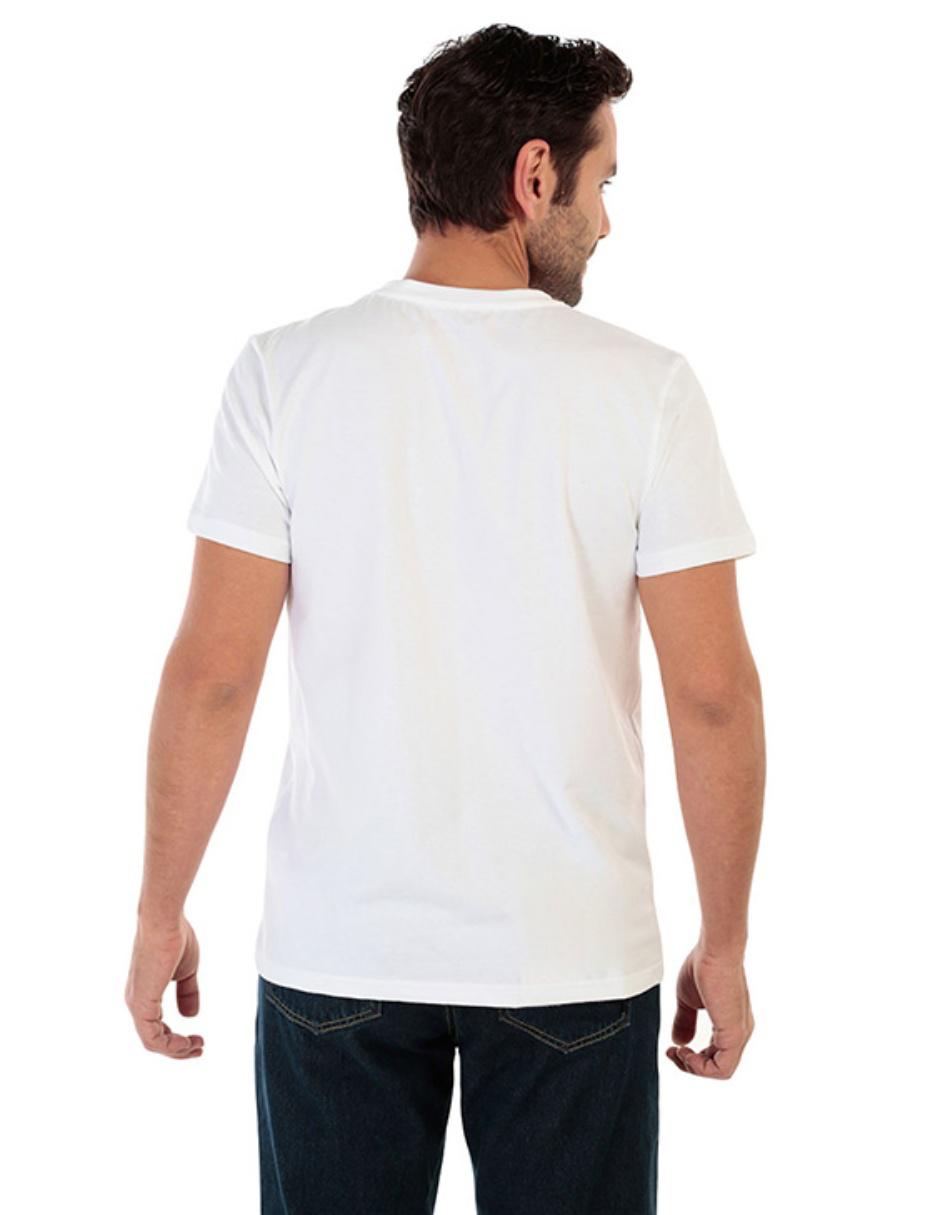 Playera cuello V para hombre 2