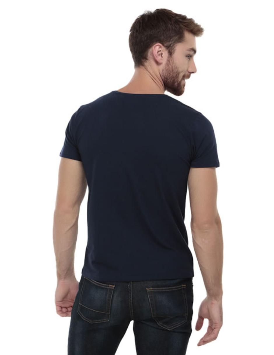 Playera Contempo cuello V para hombre