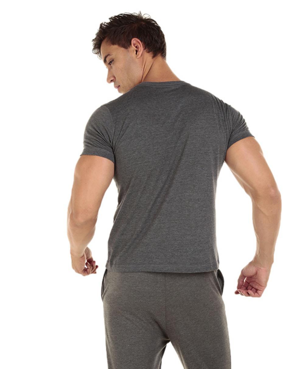 Playera cuello V para hombre 2