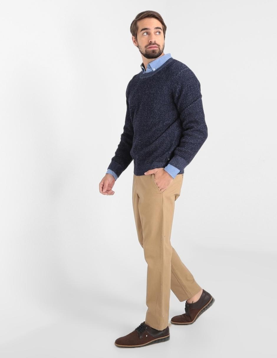 Pantalón straight de algodón para hombre 3