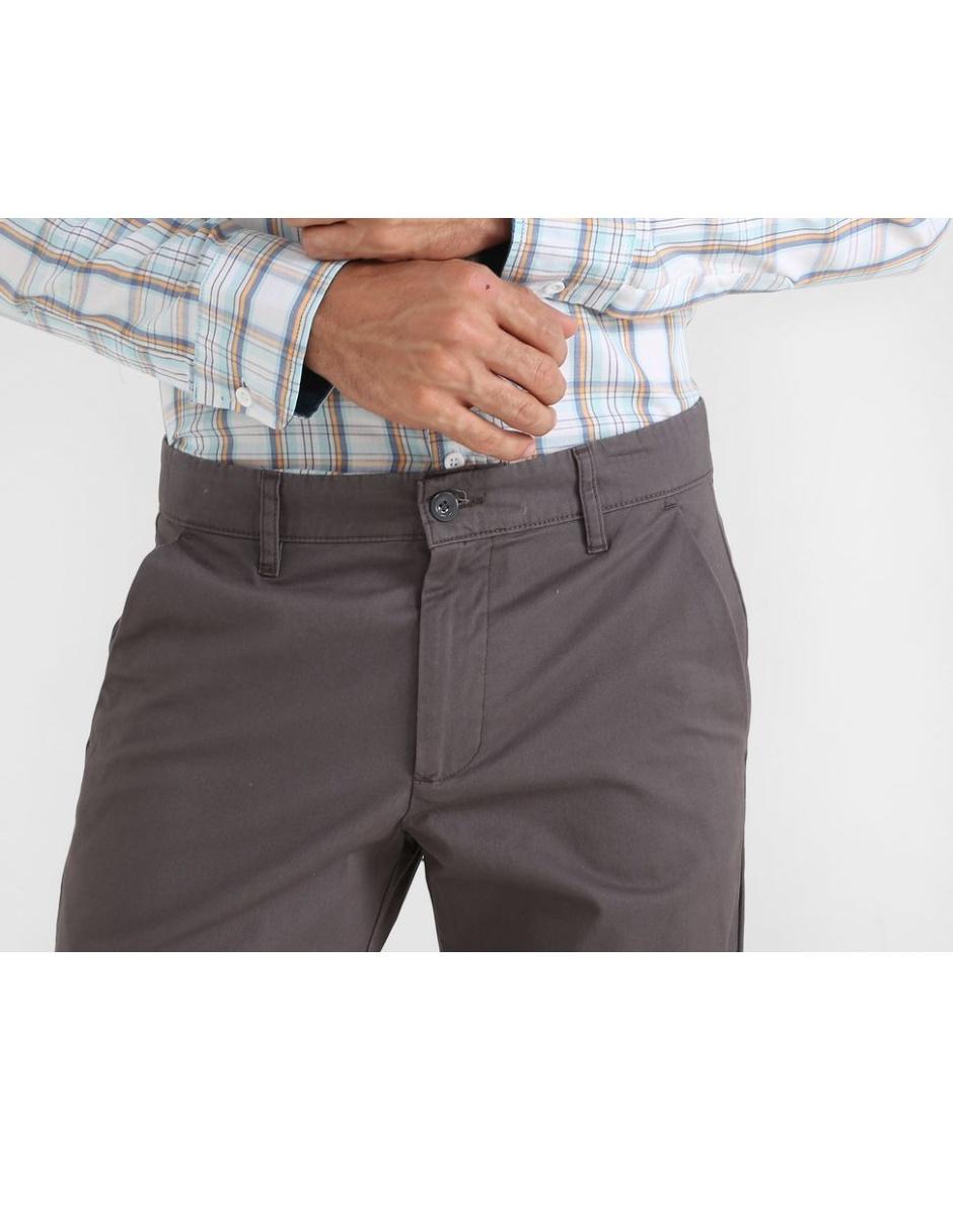 Pantalón straight de algodón para hombre 4