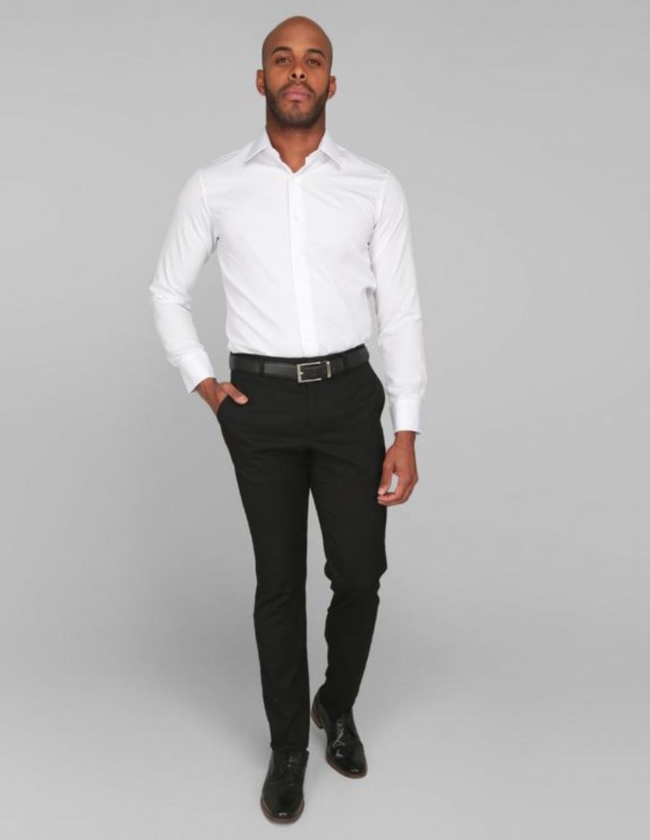 Camisa de vestir manga larga para hombre 3