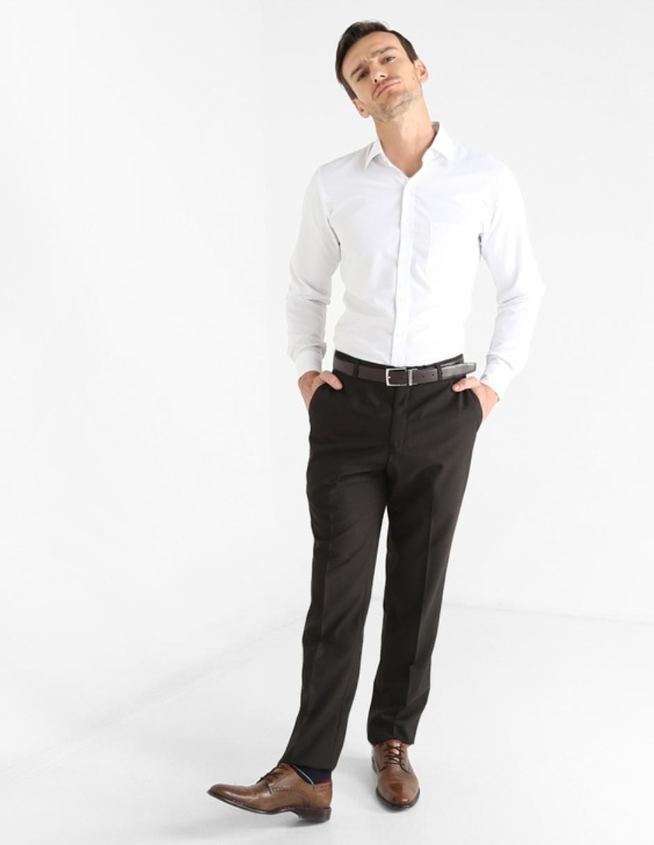 Pantalón de vestir recto para hombre 3