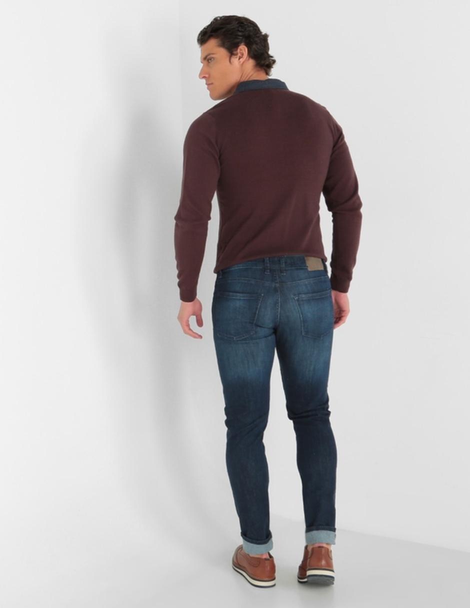 JEANS CONTEMPO, 30, AZUL OBSCURO SLIM H