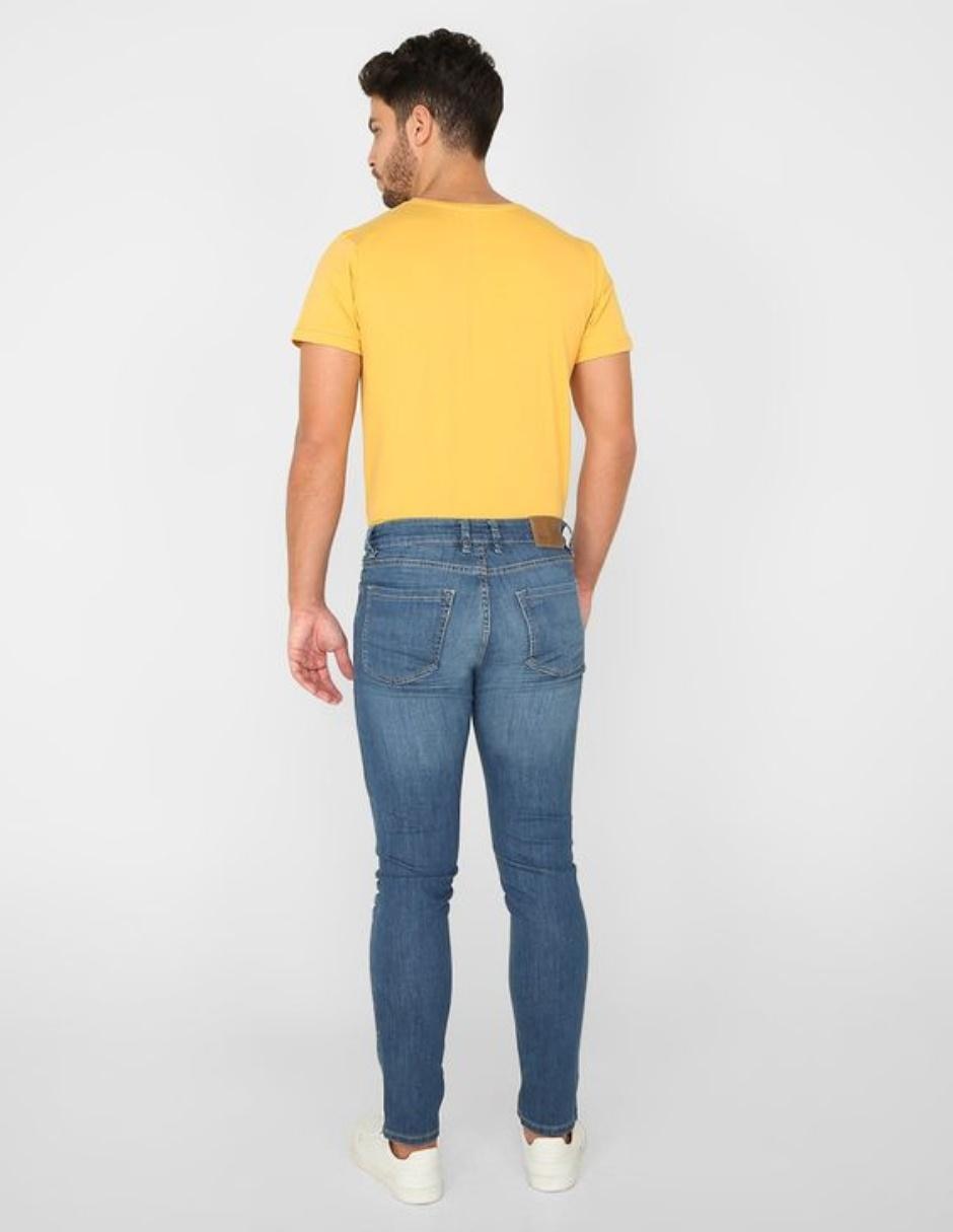 Jeans de caballero corte slim, cintura media 2