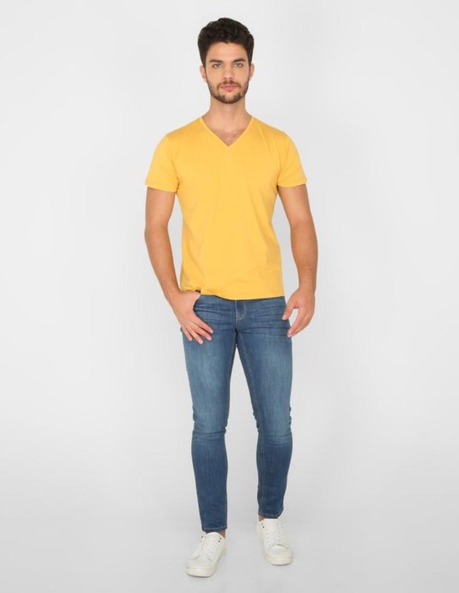 Jeans de caballero corte slim, cintura media 3