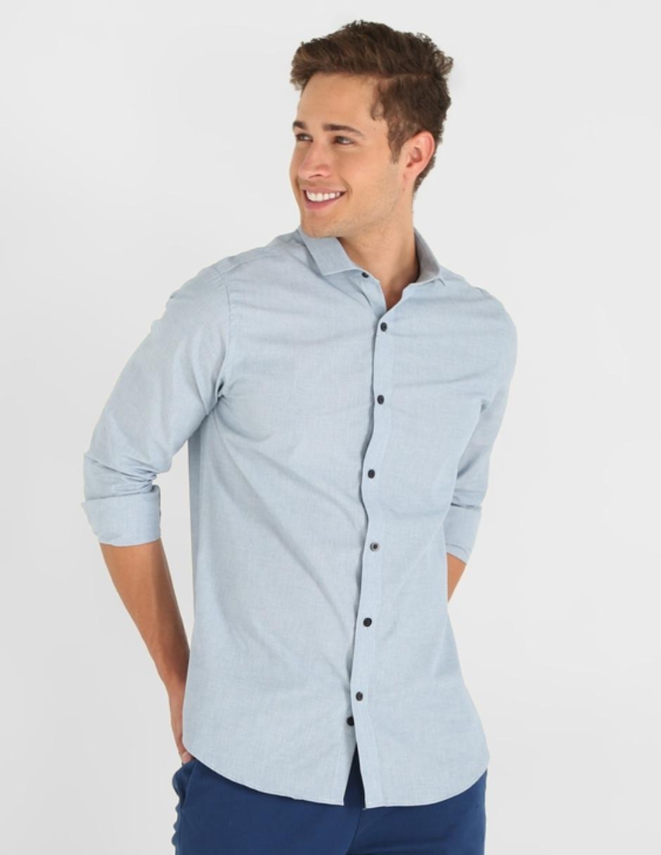 camisa corte slim fit
