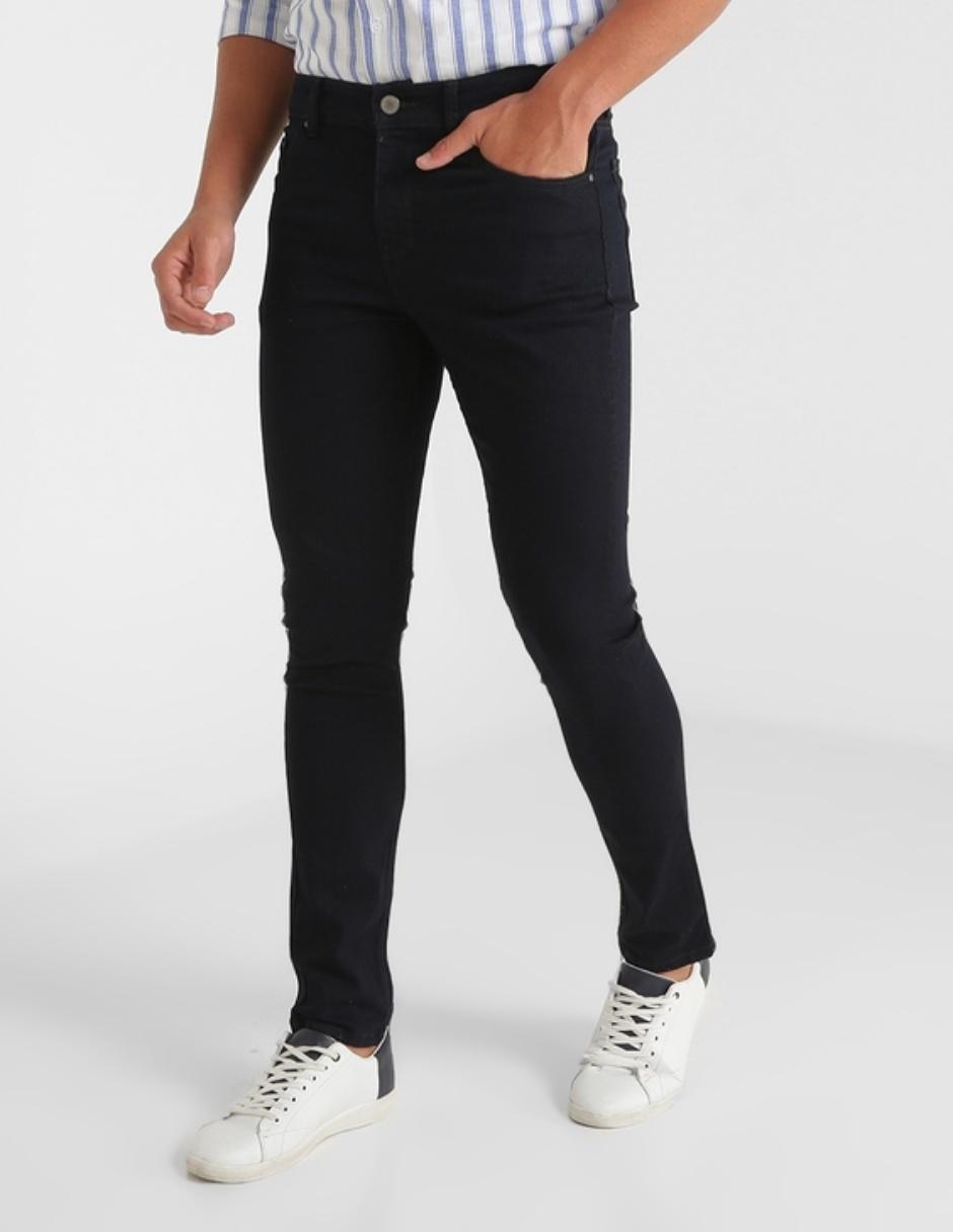 Jeans corte slim con bolsillos 1