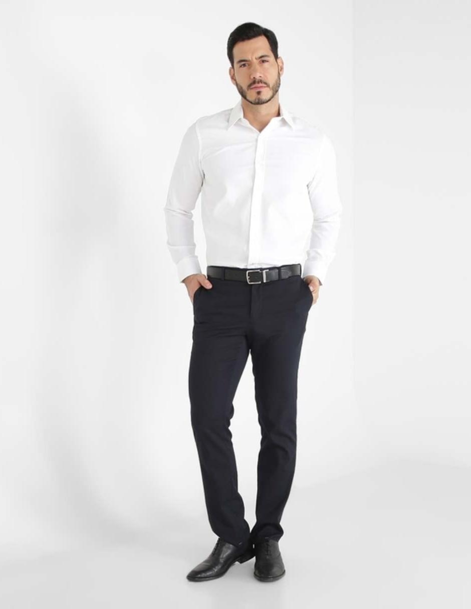 Camisa casual de algodón manga larga para hombre 3