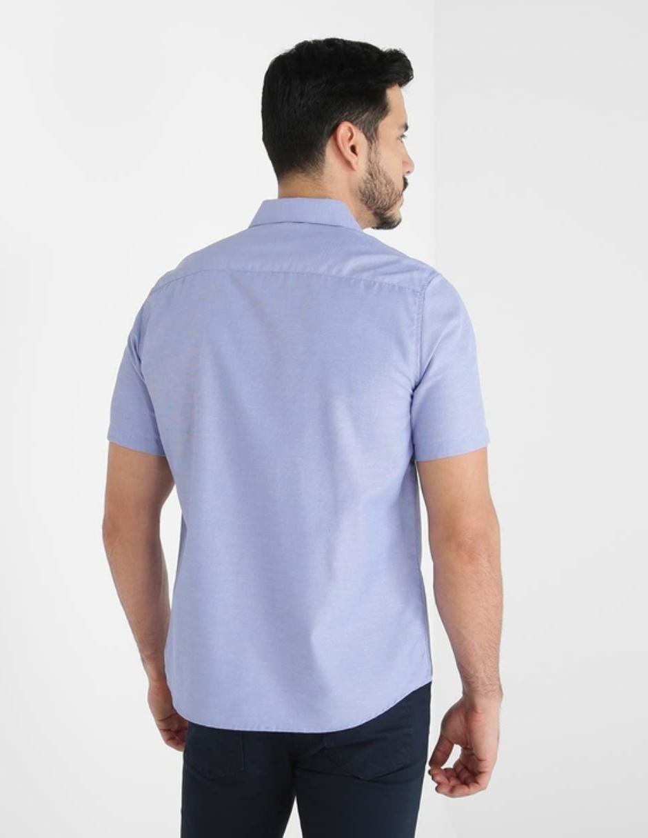 Camisa casual de algodón manga corta para hombre 2
