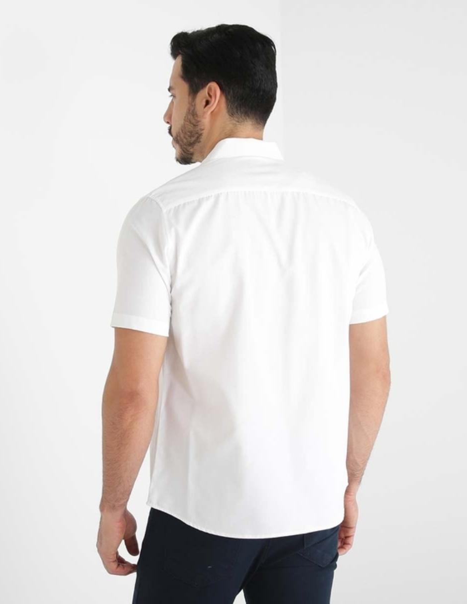 Camisa casual de algodón manga corta para hombre 2