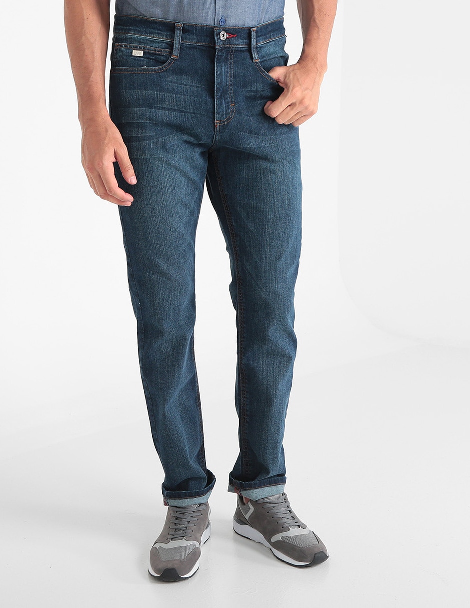 Jeans Lee slim fit con bolsillos para hombre | Suburbia.com.mx